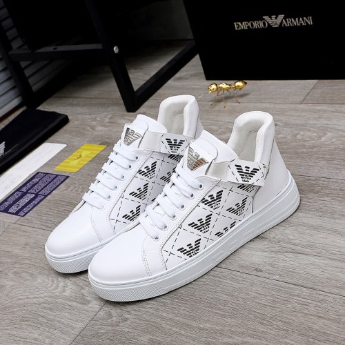 Armani Men Shoes Sneakers Fashion Design Luxury Brand Design