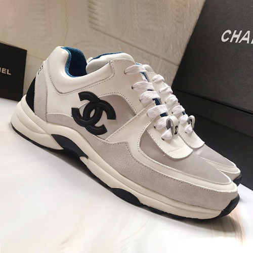 Chanel Mens Shoes Sneakers Luxury Brand Sports Shoes Breathable Design with Original Box