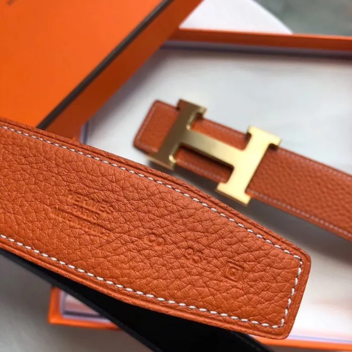 Hermes Mens Belts Leather Design Luxury Brand Hermes Belts for Men with Original Box and Dust Bag Receipts