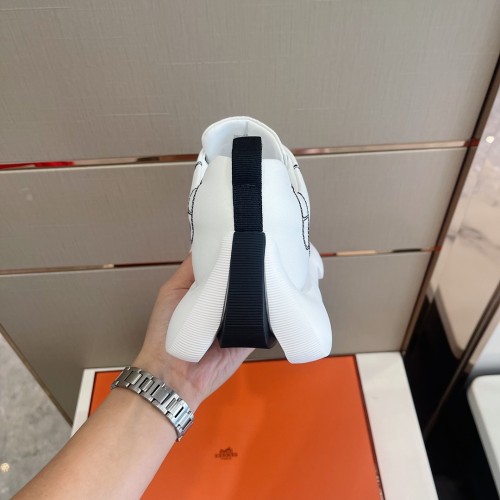 Hermes Mens Casual Shoes Fashion Sneakers Luxury Brand with Original Box
