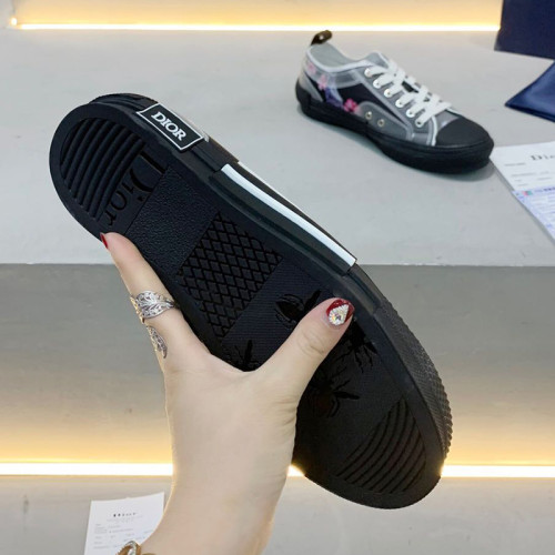 Dior Men Shoes Sneakers Casual Luxury Brand B23 Low-Top Sneaker with Original Box
