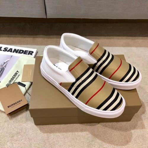 Burberry Men Womens Shoes Slip-on Sneakers