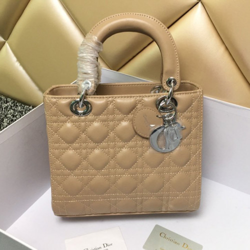 Dior Womens Bags Handbags Luxury Fashion MEDIUM LADY D-LITE BAG with Original Box