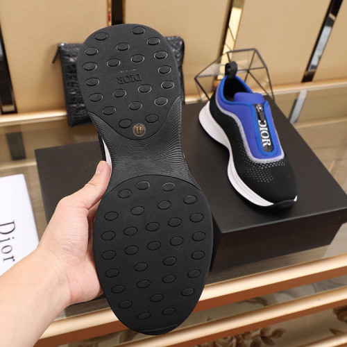 Dior Men Shoes Sneakers Casual Luxury Brand Slip On Breathable Mens Sneakers