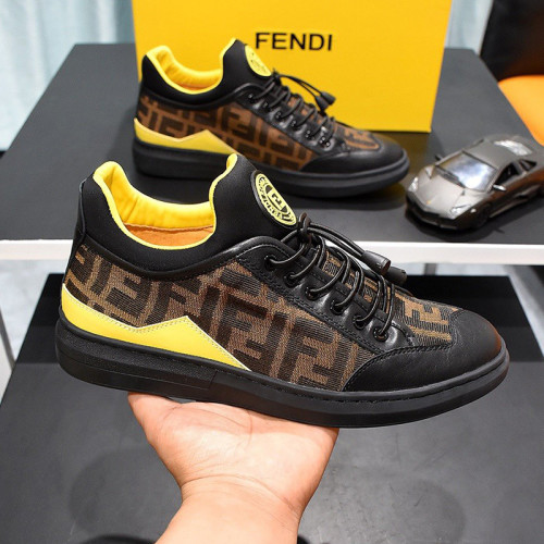 Fendi Mens Shoes Fashion Sneakers Luxury Brand Casual Shoes for Men with Original Box