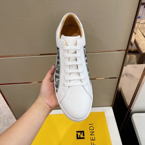 Fendi Mens Shoes Fashion Sneakers Luxury Brand Casual Shoes for Men with Original Box