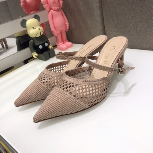 Dior Womens Shoes Mule Fashion Pump High Heels 7CM