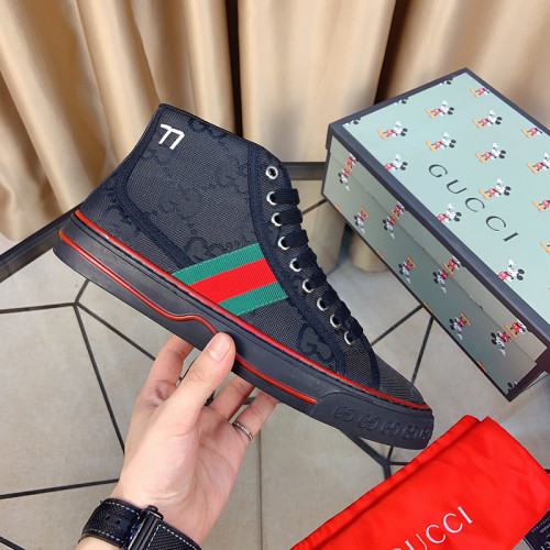 Gucci Mens Shoes Luxury Brand Men's Gucci Off The Grid High Top Sneaker ‎628717 H9H80 1074