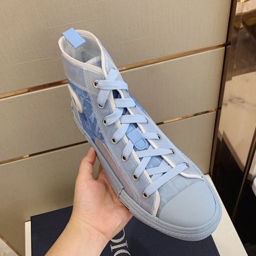 Dior Womens Shoes Luxury Brand Sneaker B23 HIGH-TOP Sneaker with Original Box