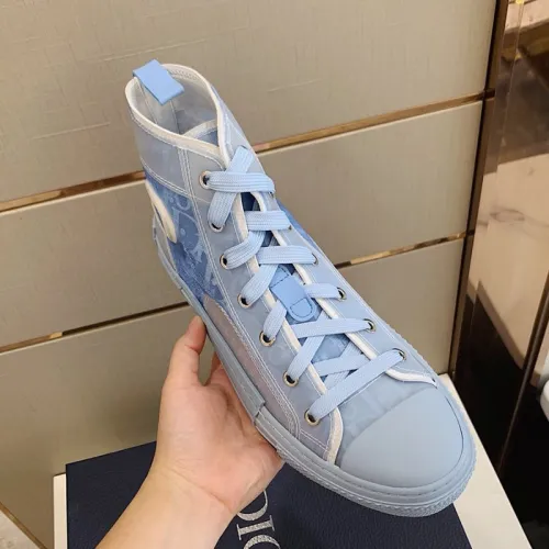 Dior Womens Shoes Luxury Brand Sneaker B23 HIGH-TOP Sneaker with Original Box