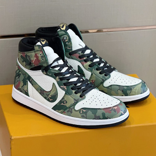 Louis Vuitton NIKE Men Shoes Fashion Sneakers Design Luxury Brand LVXNIKE Air Jordan Sneakers with Original Box