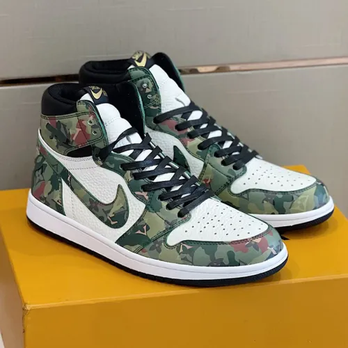Louis Vuitton NIKE Men Shoes Fashion Sneakers Design Luxury Brand LVXNIKE Air Jordan Sneakers with Original Box