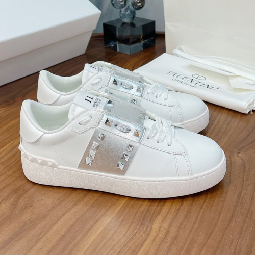 Valentino Men Shoes Fashion Design Luxury Brand OPEN SNEAKER WITH VLTN PRINT with Original Box WY0S0830BLUA01
