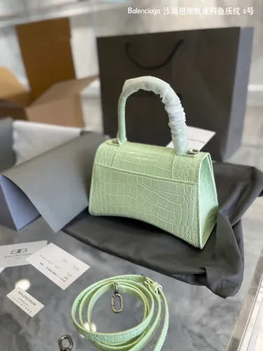 Balenciaga Womens Bags HOURGLASS XS TOP HANDLE BAG with Original Box