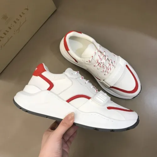 Burberry Mens Shoes Sneakers Fashion Type Luxury Brand Vintage Check Cotton Sneaker with Original Box