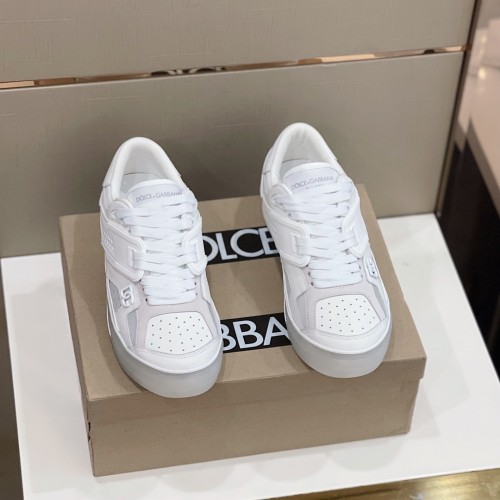 Dolce&Gabbana Men Shoes Sneakers Luxury Brand Calfskin Custom 2.Zero sneakers CS1973AQ7118B441