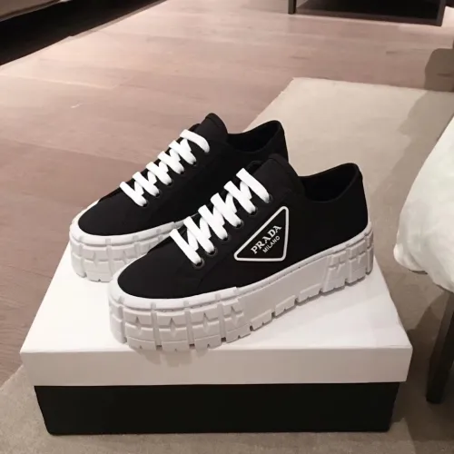 Prada Women Shoes Luxury Brand Nylon gabardine sneakers with Original Box 1E260M_MMS_F0IAU_F_050
