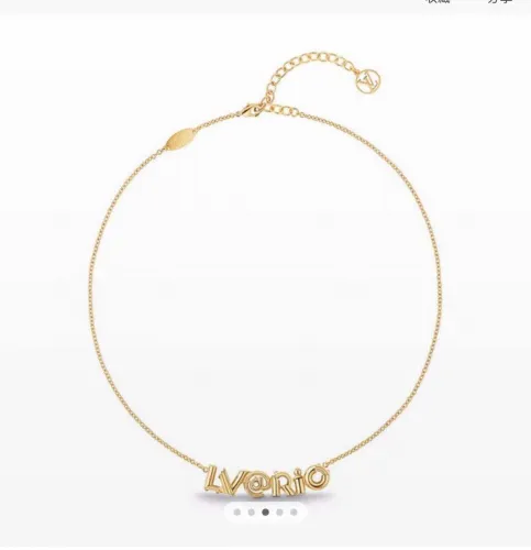 Louis Vuitton Luxury Womens Necklace