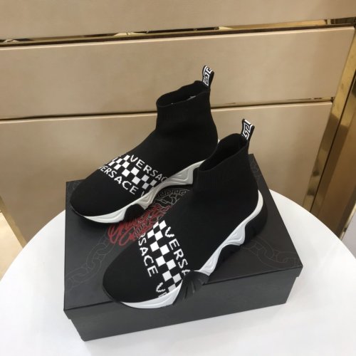 Versace Men Shoes Sneakers Fashion Design Luxury Brand