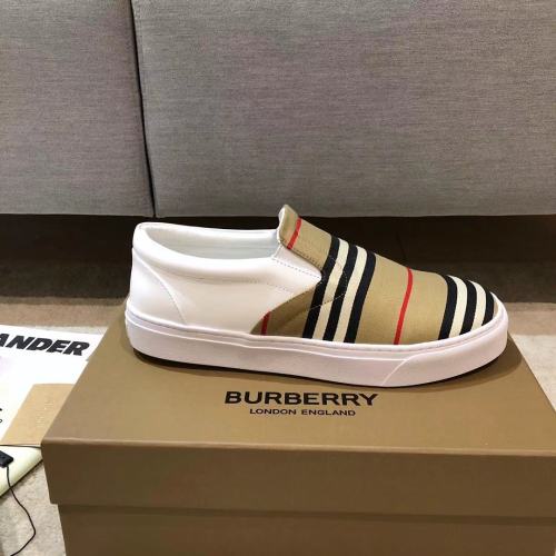 Burberry Men Womens Shoes Slip-on Sneakers
