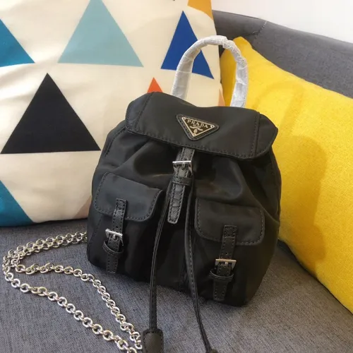 Prada Womens Bag Nylon Mini Backpack 1BH029_V44_F0002_V_DOO