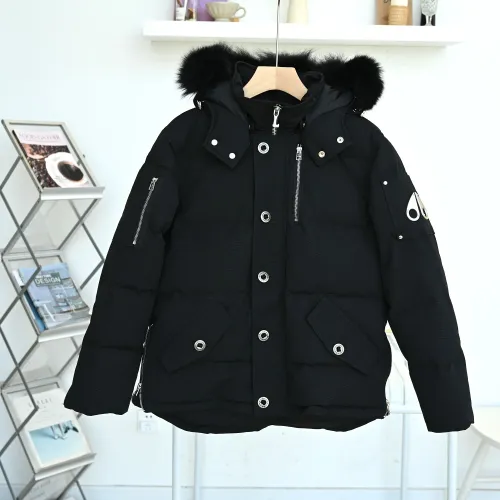Moose Knuckles Design Mens Womens Winter Windprood Down Jackets Keep Warm 90% White Duck Down