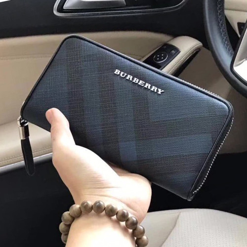Burberry Mens Womens Bags Wallets Clutch Luxury Brand with Original Box