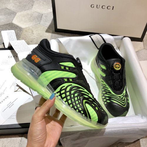 Gucci Mens Shoes Sneakers Luxury Brand Men's Ultrapace R sneaker ‎620337 2ET10 8761