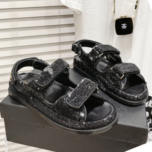 Chanel Womens Shoes Sandals Slippers Luxury Brand Design with Original Box