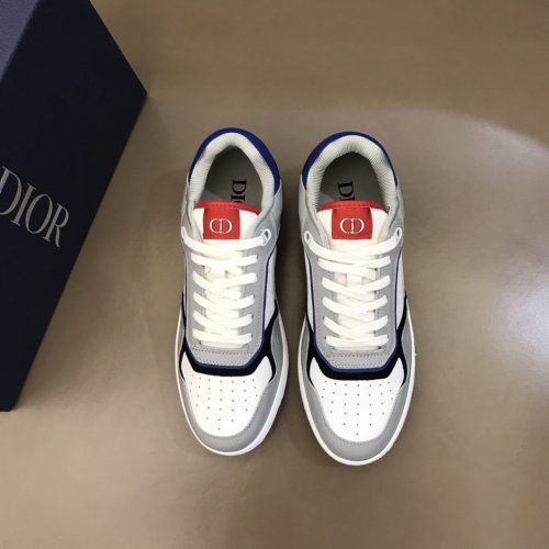 Dior Men Shoes Sneakers Luxury B27 Sneaker Fashion Sneakers Lace-Up with Original Box