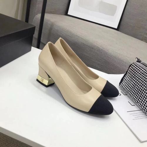 Chanel Womens Shoes Leather Pumps