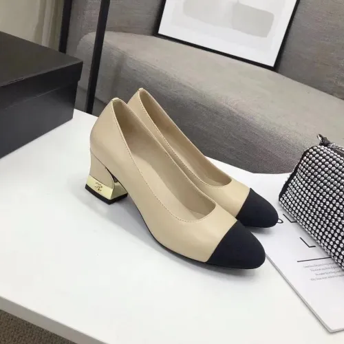 Chanel Womens Shoes Leather Pumps