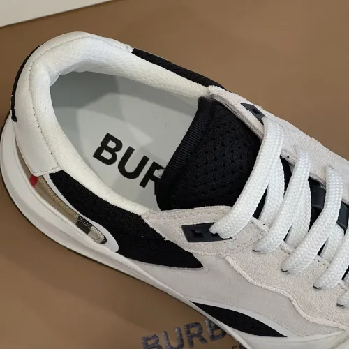 Burberry Men Shoes Fashion Sneakers Luxury Brand Vintage Cotton Sneaker with Original Box