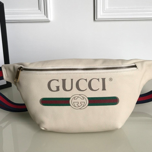 Gucci Mens Womens Bags Leather Design Luxury Brand GG Waist Belts Bags 493869 with Original Box