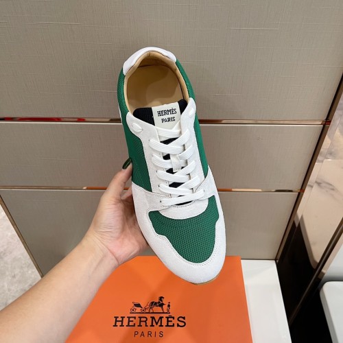 Hermes Mens Casual Shoes Fashion Sneakers Luxury Brand with Original Box