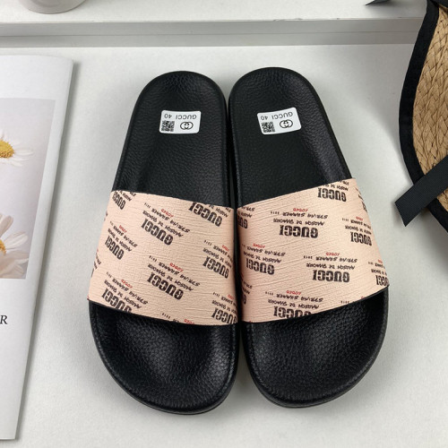 Gucci Mens Shoes Sandals Slides Slippers Luxury Brand Thick Sole Design with Original Box