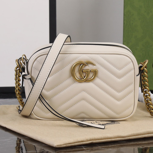 Gucci Womens Bags GG Marmont matelassé mini bag Gucci shoulder bag Luxury Brand with Original Box 448065 DTD1T 5729