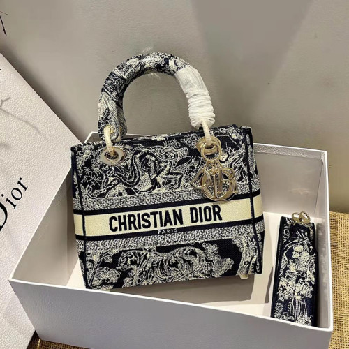 Dior Womens Bags Handbags Luxury Fashion Dior MEDIUM LADY D-LITE BAG with Original Box