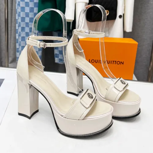 Louis Vuitton Women Shoes Sandals Fashion Summer Luxury Brand PODIUM PLATFORM SANDAL with Original Box Womens Sandals