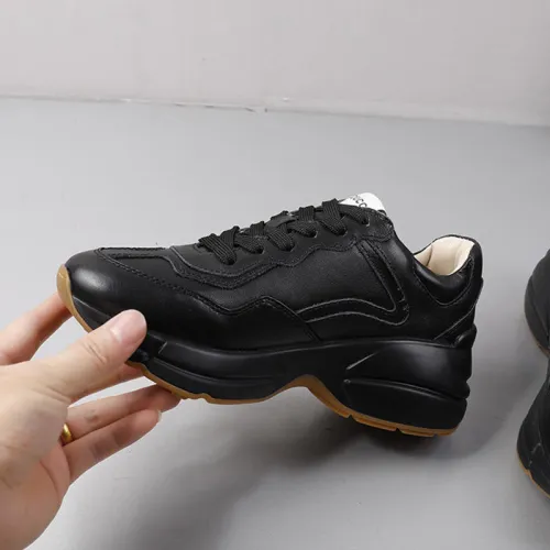 Gucci Womens Shoes Sneakers Fashion Type Luxury Brand Design Rhyton Sneaker with Original Box