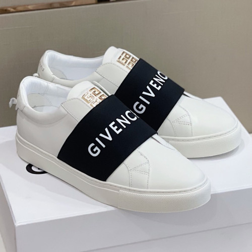 Givenchy Men Shoes Fashion Type Luxury Brand GIVENCHY SNEAKERS IN LEATHER WITH LATEX BAND with Original Box