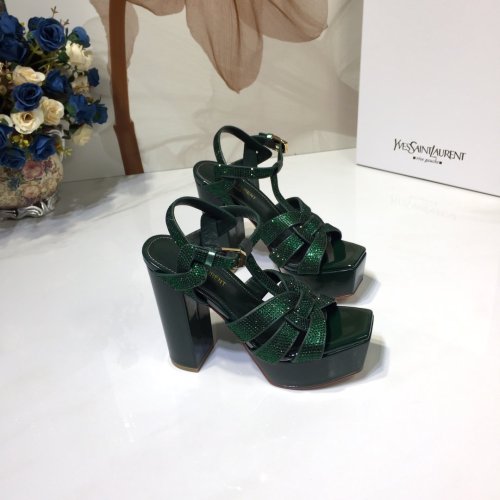 Saint Laurent YSL Womens Shoes BIANCA SANDALS 12cm