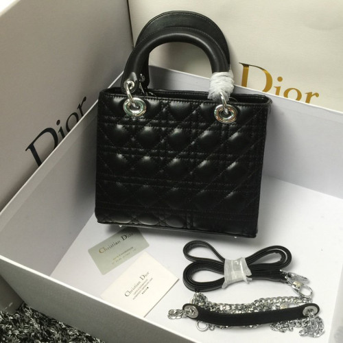 Dior Womens Bags Handbags Luxury Fashion MEDIUM LADY D-LITE BAG with Original Box