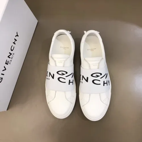 Givenchy Men Shoes Fashion Type Luxury Brand GIVENCHY SNEAKERS IN LEATHER WITH LATEX BAND with Original Box