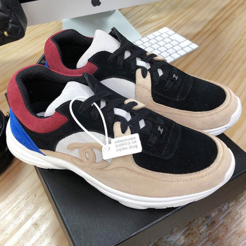 Chanel Mens Shoes Sneakers Luxury Brand Sports Shoes Breathable Design with Original Box