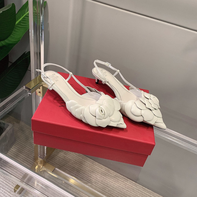 Valentino Womens Shoes VALENTINO GARAVANI ATELIER SHOES 03 ROSE EDITION SLINGBACK PUMP 40 MM VW0S0CB4HLKA03