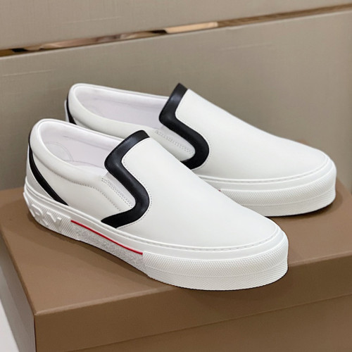 Burberry Men Shoes Fashion Luxury Brand Vintage Cotton Sneaker Casual Shoes for Men with Original Box