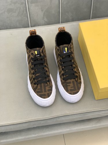 Fendi Mens Shoes Fashion Sneakers Luxury Brand Casual Shoes for Men with Original Box