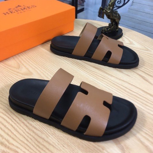 Hermes Mens Casual Shoes Fashion Sandals Slippers Luxury Brand with Original Box
