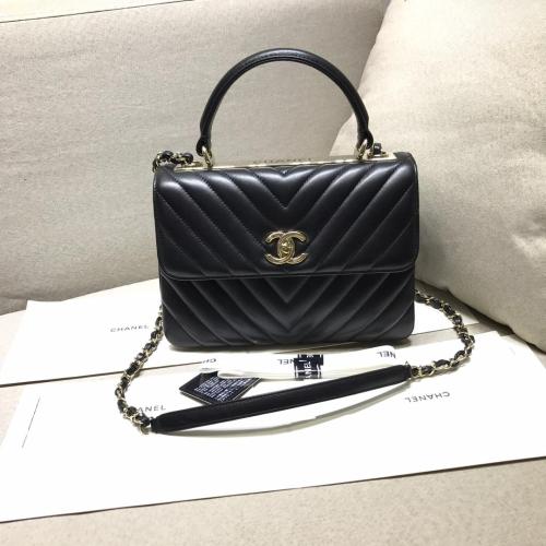 Chanel Womens Shoulder Bags Luxury Brand with Original Box Small Flap Bag With Top Handle